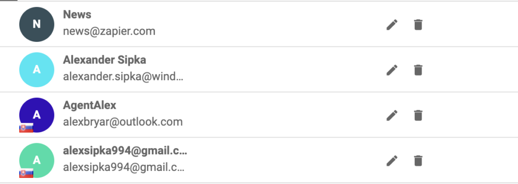 AWeber-Abonnenten wurden in LiveAgent importiert