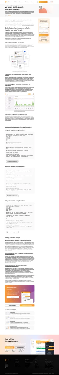 Erfahren Sie, wie Sie Formularvorlagen für Helpdesk-Anfragen erstellen, die Ihre Kunden verwenden können, um Probleme, Fehler und Nachverfolgung von Serviceanfragen zu übermitteln.