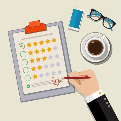 Customer feedback illustration