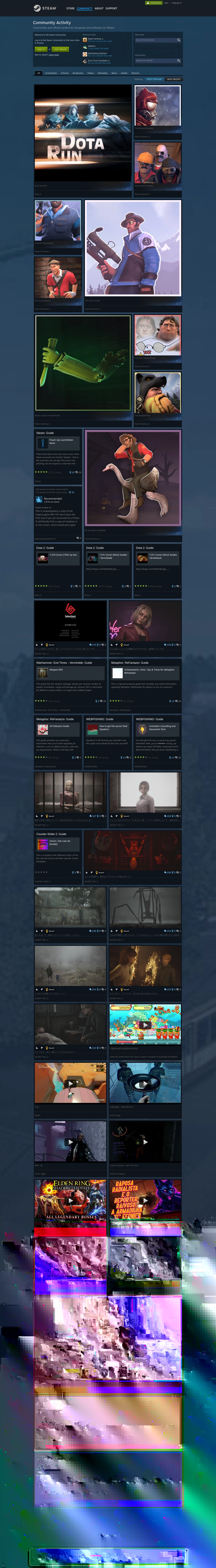Join the Steam Community! Discover game hubs, share content, and connect with gamers worldwide. Sign in or join now to get started!"