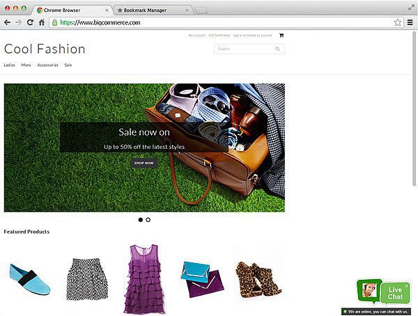 Bigcommerce-Livechat-LiveAgent-Integration