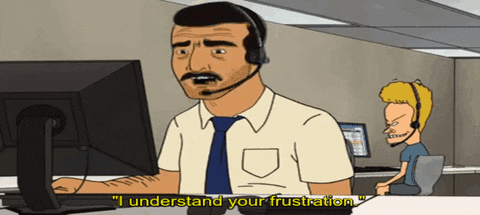 Ich verstehe Ihre Frustration