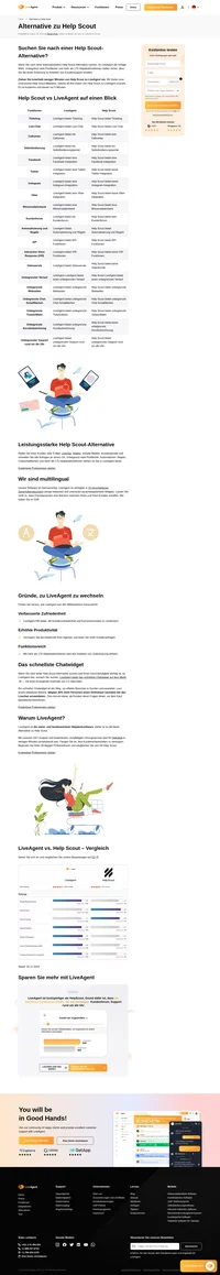 Suchen Sie nach einer Help Scout-Alternative? Haben Sie sich bereits LiveAgent angesehen? Sehen Sie sich die Vorteile an und finden Sie heraus, warum LiveAgent die beste Alternative ist.