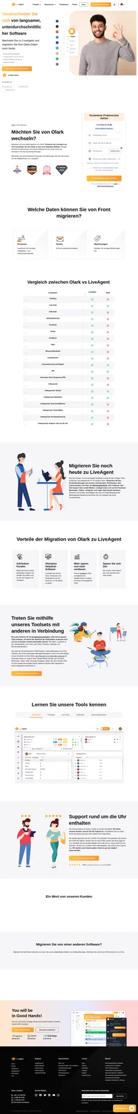 Möchten Sie von Olark zu LiveAgent wechseln? Machen Sie Unternehmen wie Huawei, BMW, Yamaha und O2 nach und bieten Sie weltklasse Support an.