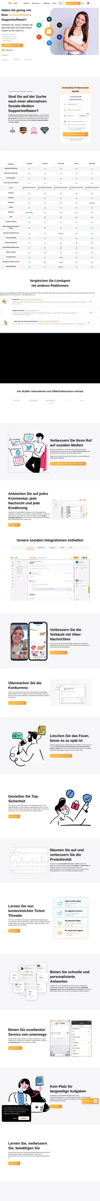 Entdecken Sie die besten Alternativen für Soziale-Medien-Supporthelpdesks für das Tracking und die Verwaltung von Anfragen über soziale Medien. Vergleichen Sie Bewertungen, Funktionen und mehr.