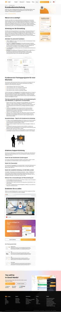 Die Schulung des Kundendienstes ist für jedes Unternehmen wichtig, das sich auf das Kundenerlebnis konzentriert, da die Verbraucher nach sofortigen und effektiven Antworten suchen.