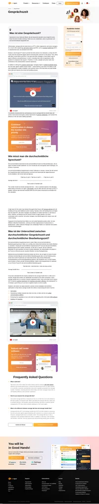 Sprechzeit ist eine wertvolle Callcenter-Metrik, die zu einer hohen Kundenzufriedenheit beiträgt.