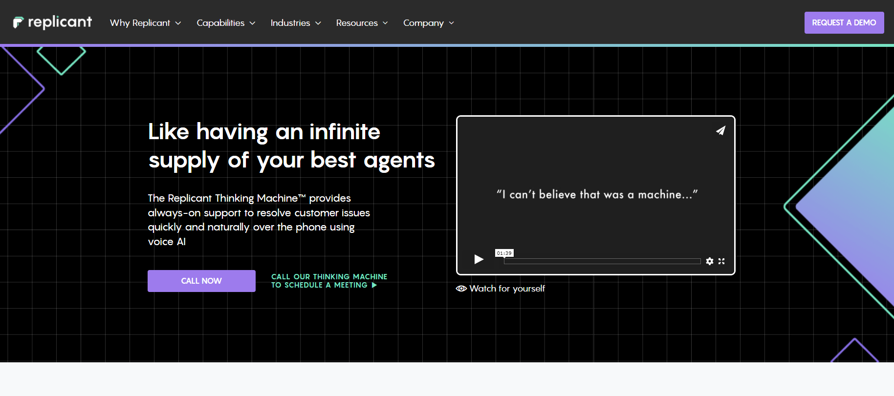 Replicant-Startseite