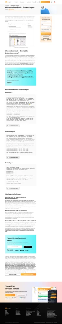 Erfahren Sie, wie Sie die perfekten Startvorlagen für Artikel in Ihrer Wissensdatenbank verfassen können. Der Schüssel? Kurz, aber informativ.