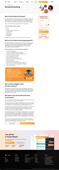 Haben Sie schon einmal von der Kundenvertretung gehört? Die Kundenvertretung ist eine wichtige Strategie für Ihr Unternehmen. Sie erhöht den Vertrieb, die Umsätze, die Vertrauenswürdigkeit und baut die Kundenzufriedenheit auf!