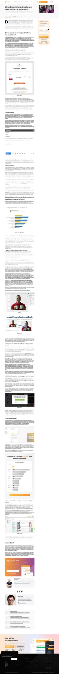 Lernen Sie Tipps, wie Sie durch Personalisierung ein hohes Maß an Engagement erreichen und langfristige Beziehungen zu Ihren Kunden aufbauen können.