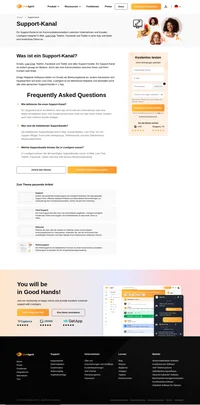 LiveAgent beinhaltet alle oben genannten Support Kanäle in einer App. LiveAgent ist ein Mehrkanal-Helpdesk, deshalb beinhaltet sie alle oben genannten Kanäle.