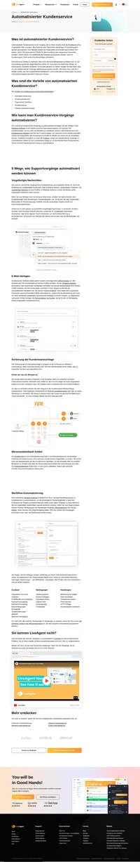 Möchten Sie sich ständig wiederholende Angestelltenaufgaben automatisieren? Erfahren Sie mehr über automatisierte Kundenservice-Vorgänge, um Ihr Unternehmen sofort zu verbessern.