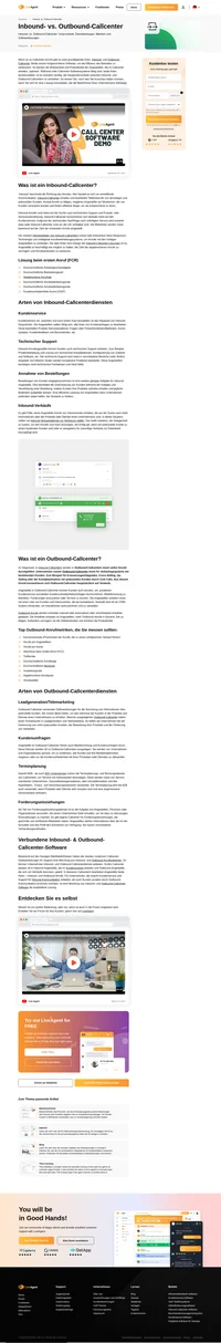 Es gibt zwei Arten von Callcentern, Inbound- und Outbound-Callcenter. Beide verwenden fortgeschrittene Software zur Erhöhung der Leistung.