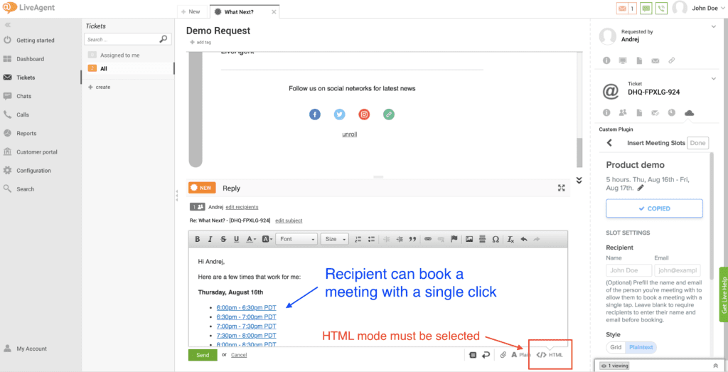 plugin_einfügezeiten LiveAgent-Plugin-Einfügezeiten