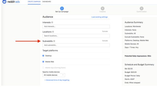Reddit werbungen niche