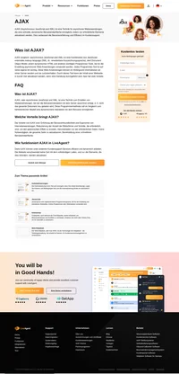 AJAX (englisch: asynchronous JavaScript and XML) ist eine Kombination aus XML (dt.: erweiterbare Auszeichnungssprache), JavaScript, dem Document Object Model, einem dynamischen HTML und anderen wichtigen Programmier-Tools.