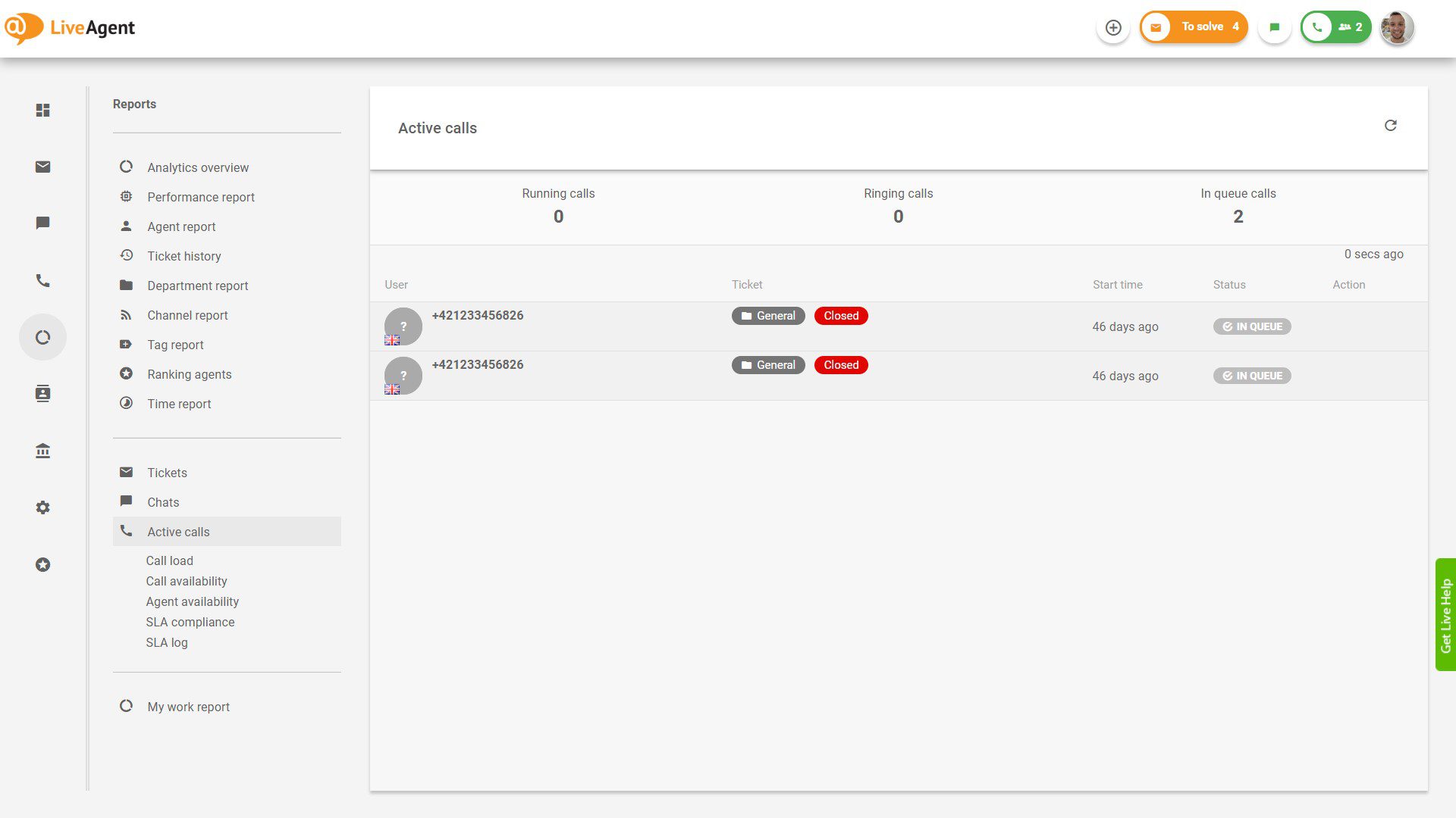 callcenter-audit - LiveAgent Anrufbericht