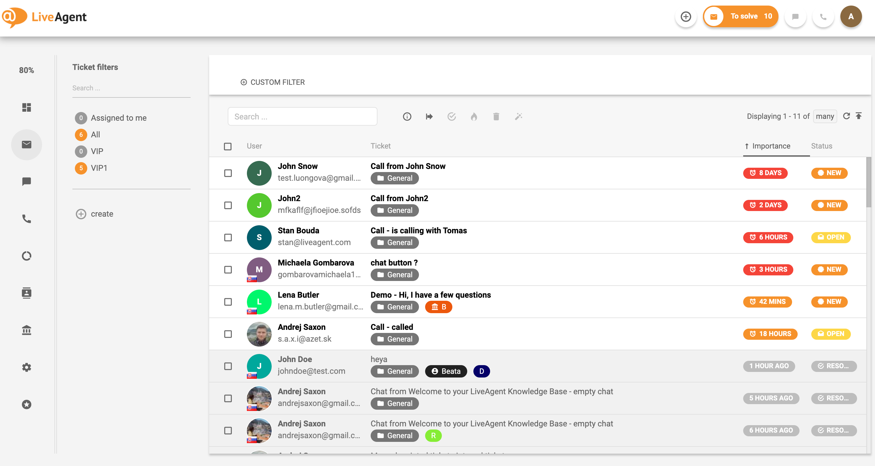 LiveAgent-Universal-inbox