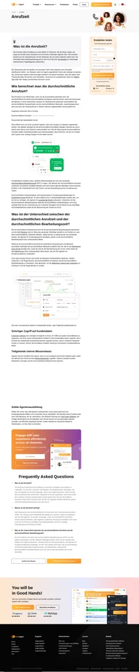 Mehr über die Anrufzeit erfahren. Tiefgründiges Verständnis mit Erklärungen von Fachleuten.
