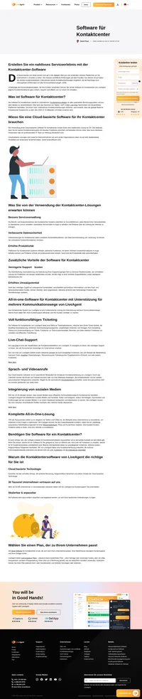Die Software für Kontaktcenter von LiveAgent ermöglicht es Ihnen, jegliche Kommunikationskanäle mit Ihren Kunden in einen einzigen Posteingang zu leiten.