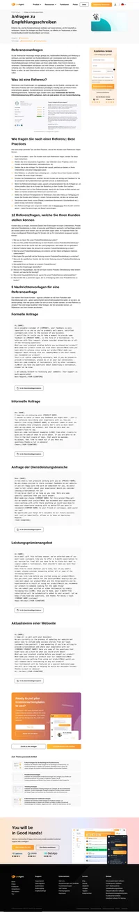 Kundenreferenzen können einen großen Einfluss auf potenzielle Kunden haben, mit Ihnen Geschäfte zu machen. Kundenreferenzen sind eines der leistungsstärksten Marketinginstrumente.