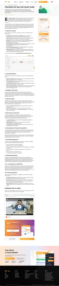 Möchten Sie wissen, wie ein Call Center-Audit durchgeführt wird? Im Folgenden finden Sie eine grundlegende Checkliste für Call Center-Audits, die Sie in Ihrem eigenen Audit-Prozess verwenden können.