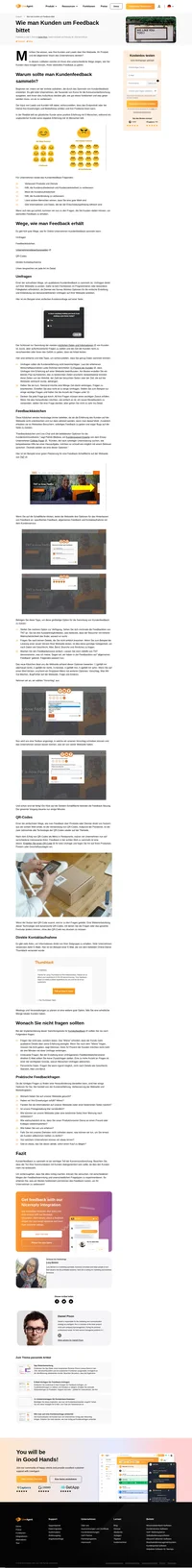 Kundenfeedback zu sammeln ist ein wichtiger Teil der Konversionsforschung. Lernen Sie, wie man Kunden Fragen stellt, um Feedback zu erhalten.
