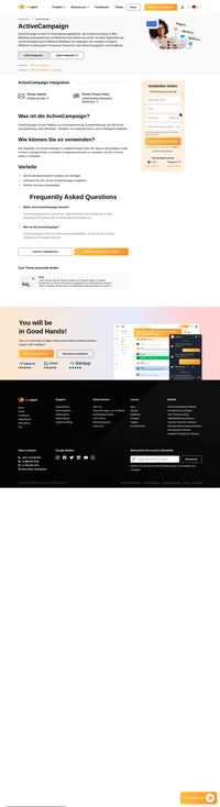 ActiveCampaign ist eine Plattform zur Automatisierung der Kundenerfahrung. Sie hilft bei der Automatisierung vieler Marketing-, Vertriebs- und Supportprozesse, die im Hintergrund ablaufen. Mit ActiveCampaign können Sie Tags für verschiedene Leads in Ihrem LiveAgent-Account erstellen.