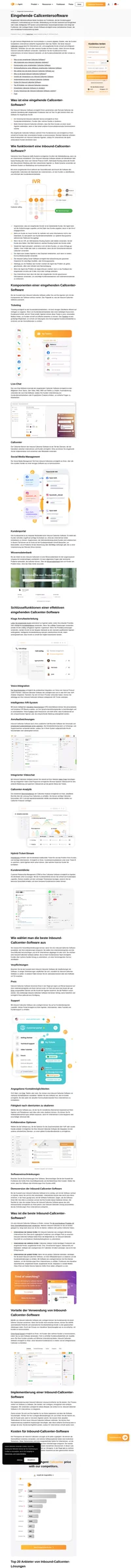 Die Inbound-Callcenter-Software kann Ihnen bei der Einrichtung eines virtuellen Callcenters helfen. Wählen Sie das richtige für Ihre Bedürfnisse aus.